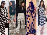 Whose Black And White Polka-dots Dress Is The Most Retro According To You?  