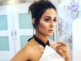 Hina Khan's Layered Dress Is Perfect For  A Vineyard Vacation