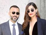 Sonam Kapoor & Anand Ahuja Gave Power Couple Vibes With Their Bossy Outfits At Milan Fashion Week