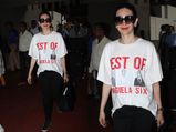 Karisma Kapoor Flaunts Her Cool And Sassy Side By Pairing An Oversized Tee With Denims 