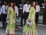 Malaika Arora Khan Wows In A Green Attire As She Joins Arbaaz Khan & Family For Ganesh Chaturthi