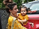 Inaaya Naumi Khemu Looks Totally Cute In Her Festive Wear As She Celebrates Ganesh Chaturthi
