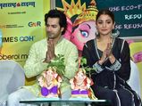 Anushka Sharma & Varun Dhawan Promote Ganesh Chaturthi and Sui Dhaaga In Stylish Outfits
