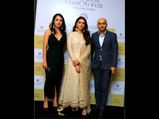 Aditi Rao Hydari Wears A Kalidar Chikankari Number For The India Bridal Fashion Store Launch