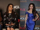 Floral Or Royal Blue: Which Dress Of Madhuri Dixit Nene's Was More Awesome? 