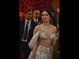 Kiara Advani Looks Radiant In An Embellished Lehenga As She Graces Isha Ambani's Wedding