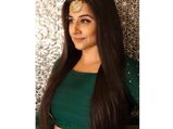 Vidya Balan Goes Green And Regal For Isha Ambani’s Wedding Festivities 