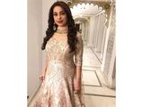 Want A Light Yet Embellished Outfit For Sangeet? Take A Look At Juhi Chawla's Outfit