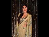 Katrina Kaif's Stunning Nude-beige Sari Is Spruced Up By This Modern Update