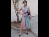 Sonam Kapoor Ahuja's Multi-hued Attire Has The Colours Of Spring And Warmth Of Winters
