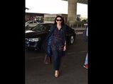 Karisma Kapoor's Casual Bossy Airport Outfit Makes For Refreshing Office Wear 