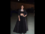 Kriti Sanon Stylishly Spills Black Magic With This Dramatic Vintage Outfit 
