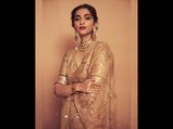 Sonam Kapoor's Golden Gharara Is The Festive Attire That We All Need 