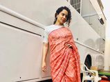Kangana Ranaut Convinces Us To Make Sari An Everyday Wear With This Humble Sari