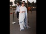 Kangana Ranaut's Gifted Sari Will Make You Feel As If You Are Floating On Cloud Nine