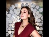 Dia Mirza Oozes Glamour And Boss Lady Vibes In Her Dark Red Dress  