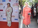 Floral Sari Or Vibrant Suit: Which Ethnic Look Of Sharmila Tagore's Was More Wow-worthy? 