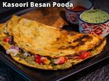Kasoori Besan Pooda Recipe: How To Make Stuffed Besan Chilla