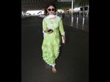 Mouni Roy Inspires Us To Go Green With This Silk Lucknowi Outfit 