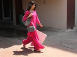 Janhvi Kapoor's Pink Ethnic Suit Is So Far The Most Vibrant Outfit Of This Week 