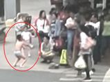 Mum Strips Her Son In Public For Touching A Girl’s Butt!