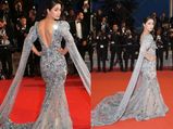 Hina Khan Makes A Sparkly Cannes 2019 Red Carpet Debut With This Cape Gown 