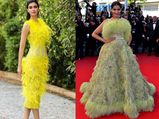 Diana Penty's Chic Feather Yellow Dress Made Us Miss Sonam Kapoor Ahuja's Cannes 2015 Gown 