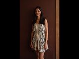 Ananya Panday Ups Her Cute Avatar With This Abstract Ruffled Dress 