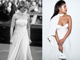 Priyanka Chopra Jonas' White Attire Made Us Think About Princess Diana's Cannes Scarf Dress