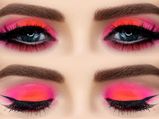 This Neon Eye Make-up Is Perfect For A Weekend Night Out