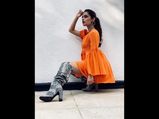 Manushi Chhillar's Braided Ponytail Is Funky Enough To Be Your Signature Ponytail