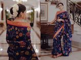 Taapsee Pannu’s Exquisite Floral Paithani Sari Is What Your Wardrobe Needs 