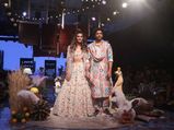 LFW W/F 2019 Day One: Farhan Akhtar And Shibani Dandekar Make A Vibrant Floral Splash