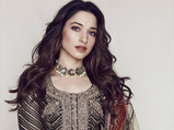 Tamannaah Bhatia Gleams In Brown And Gold Make-up At The Teaser Launch Of Sye Raa Narasimha Reddy