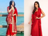 Navaratri 2019: Let Katrina Kaif, Karisma Kapoor, And Other Celebs Inspire You With Red Outfits 