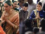 Deepika Padukone And Anushka Sharma's Elegant Outfits Are By The Same Designer 