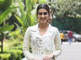 Kriti Sanon Gives Classy Traditional Goals With An  Ivory-Golden Anarkali At Swasth India Event