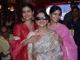 Kajol, Tanishaa Mukerji, And Tanuja Have Some Resplendent Ethnic Durga Puja Attire For You 