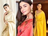 These Latest Saris Of Bollywood Divas Can Make You Look Ethnic Perfect In An Instant