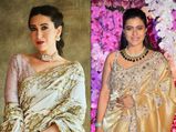 Be Ethnic Ready With These Bollywood Divas-inspired Stunning Golden-Silver Saris