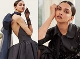 Deepika Padukone Impresses With Her Dramatic Black Outfits For Harper's Bazaar US Covershoot