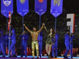 Tiger Shroff And Disha Patani Colour-coordinate Each Other With Glittering Golden Outfits At ISL