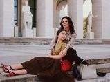 Catherine Zeta Jones And Her Daughter's First Photoshoot Is About Simple And Soothing Outfits 