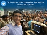 Love Of People Makes You So Grateful: What Sourav Ganguly Wrote After Taking Selfie With Fans