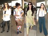 Airport Diaries: Nora Fatehi, Taapsee Pannu, Kajol, And Sophie Choudry Stylishly Slay Casual Outfits