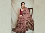 Vidya Balan Impresses Us With Her Sari And Her Jewellery Set Is A Gift From Her Sister