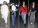 Kajol, Shraddha Kapoor, Jacqueline Fernandez, And Sonakshi Sinha Have Airport Fashion Goals For Us 