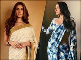 Sonakshi Sinha And Tara Sutaria Give Fashion Goals With Their Stunning Sari Numbers