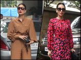 Kareena Kapoor Khan And Karisma Kapoor Wow Us With Their Patterned Outfits 