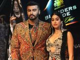 Janhvi Kapoor And Arjun Kapoor Grace The Ramp In Fascinating Outfits At Blenders Pride Fashion Tour
